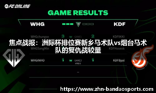 焦点战报:洲际杯排位赛新乡马术队vs烟台马术队的复仇战较量
